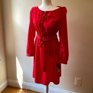Mossimo NWT boho dress. Size Medium. MED red orange